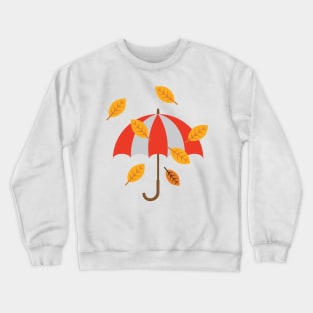 Raining Leaves Crewneck Sweatshirt